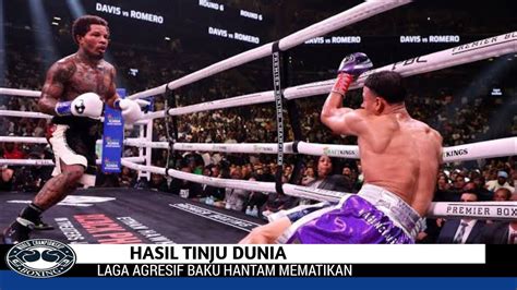 Hasil Tinju Dunia Pertarungan Sengit Gervonta Davis Vs Rolando Romero