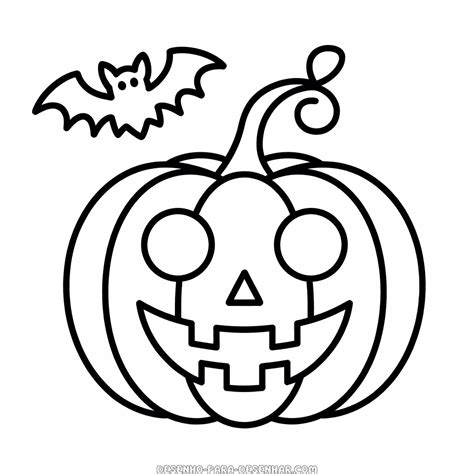 Desenho De Halloween Fácil
