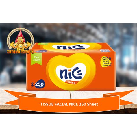 Jual Tissue NICE Facial 250 Sheet PAKET PROMO ISI 6 PCS Shopee