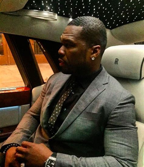 50 Cent With A Rolls Royce Phantom Celebrity Cars Blog