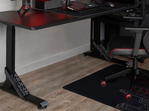 Ikea Uppspel Gaming Desk Adjusts Between Sitting And Standing Modes