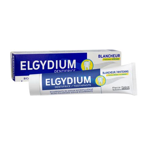 ELGYDIUM Whitening Cool Lemon Toothpaste 75ml Medimex Singapore Pte Ltd