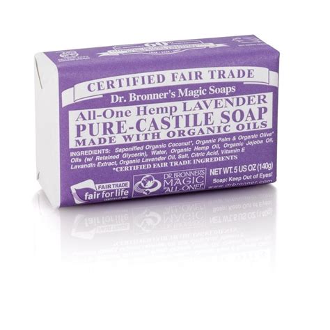 Dr Bronners Organic Lavendar Soap Bar 140g - Joint Pain Clinic