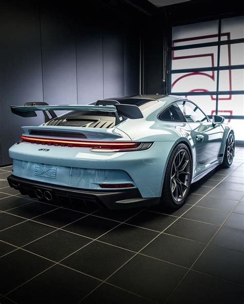 Porsche 992 GT3 on Instagram PTS Meissen Blue meißenblau Z54 992