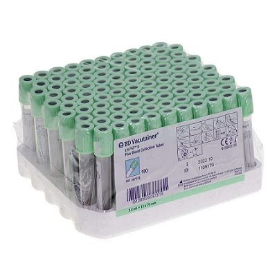 BD Vacutainer PST Gel Lithium Heparin Separator Tubes 3mL 3 5mL 4 5mL