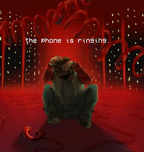 the phone is ringing. by MuiiTheCat on DeviantArt