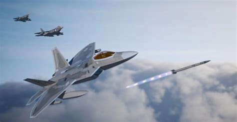 USAF Releases Visualization Of An Improved 5th Gen F 22A Raptor Fighter