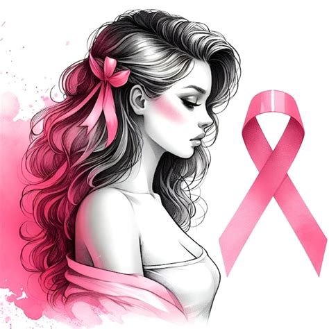 Premium Vector Vector Pink Ribbon To World Breast Cancer Awareness Month