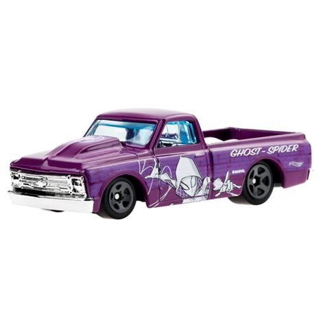 Hot Wheels Basic Коллекционная машинка Marvel Spider Verse Chevy C купить по