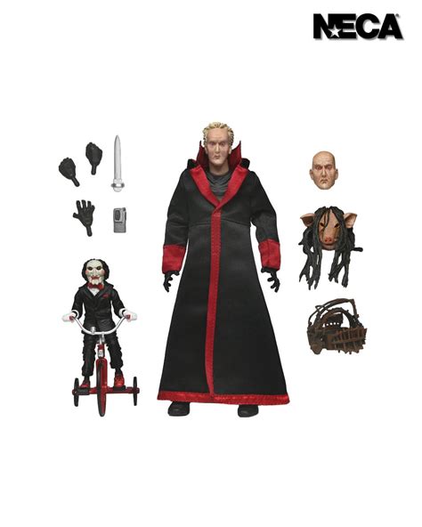 Saw NECA Ultimate Jigsaw Killer In Black Robe Figure The Toyark News