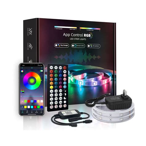 Išmanioji RGB 5050 LED Juosta Su Bluetooth funkcija Atspari Vandeniui