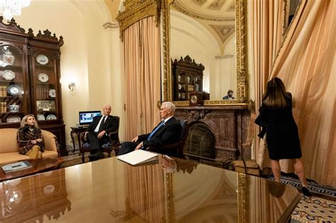 Photo shows Vice President Mike Pence, family in hiding on Jan. 6: ABC ...