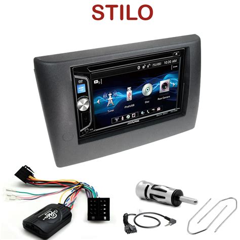 Autoradio Fiat Stilo Poste Alpine 2 DIN Usb Bluetooth Cd Autoradios