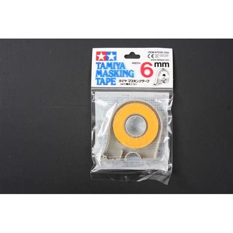 Tamiya 87030 Masking Tape 6mm In Dispenser For Plastic Models And Craft