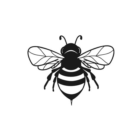 2,388 Bee Clipart Black White Royalty-Free Images, Stock Photos ...