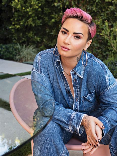 Demi Lovato In People Magazine April 2021 Demi Lovato Hair Demi Lovato Haircut Demi Lovato