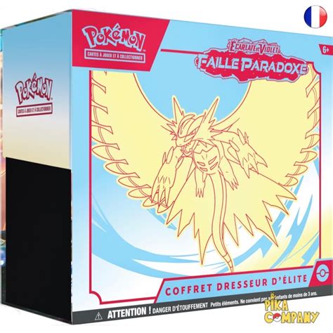 Pokémon ETB EV04 Ecarlate Et Violet 4 Faille Paradoxe Drattak EV4 FR