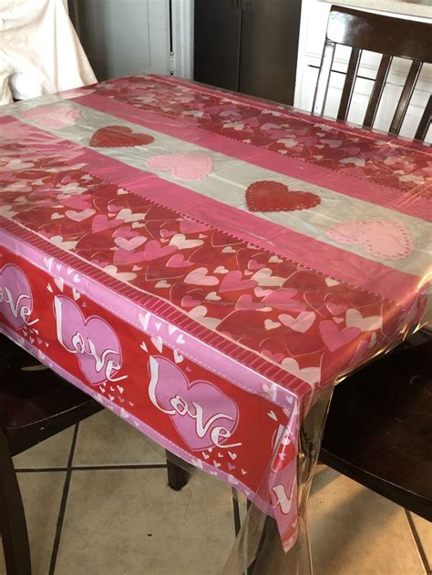 My Diy Dollar Tree Tablecloth Plastic Table Covers Table Cloth