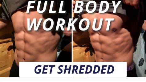 No Gym Full Body Workout Summer Body Shred Fast And Effective Abs