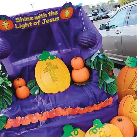 Christian Pumpkin Trunk Or Treat Car Decorations Trunk Or Treat