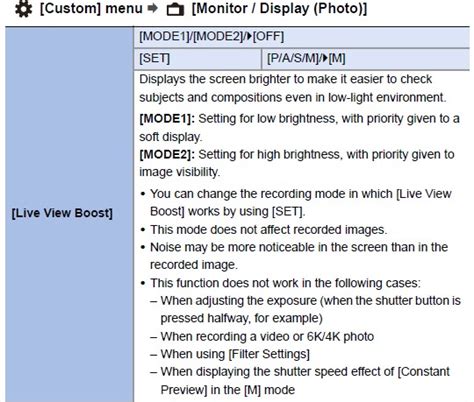 Lumix S5 Acting Like Constant Preview On LAG L Mount Panasonic