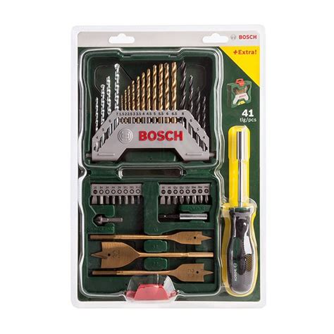 Jual Bosch X Line Titanium 41 Pcs Mata Bor Plus Obeng Kombinasi Set Di