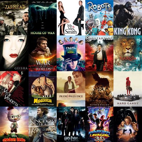 Pick Your 5 Favorite Movies From 2005 R2000snostalgia