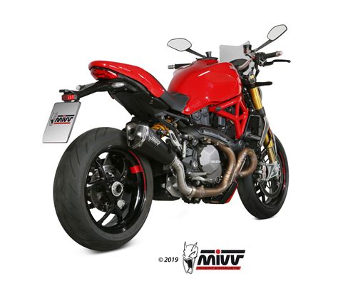 Scarico Ducati Monster Mivv Delta Race Inox Nero D Ldrb Mivv