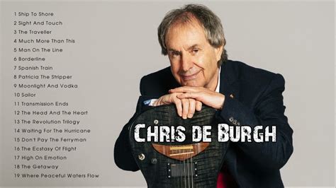 The Best Of Chris De Burgh Full Album Youtube