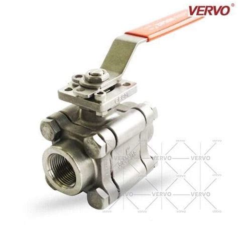 Astm A F Ball Valve Piece Dn Pn Sw Vervo