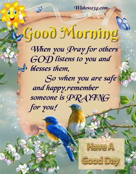 Good Morning Blessings And Prayers