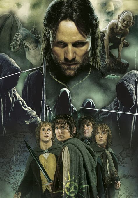 Lord Of The Rings The Fellowship Of The Ring 1000 Piece Puzzle