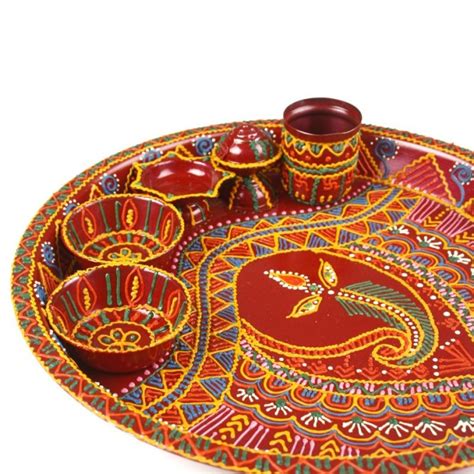 Thali Decoration Ideas During Navratri - K4 Craft