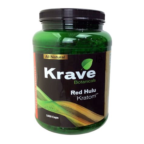 Krave Red Hulu 500 Caps Nevada Cash And Carry