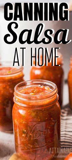 Homemade Salsa Ideas Homemade Salsa Canned Salsa Recipes Canning