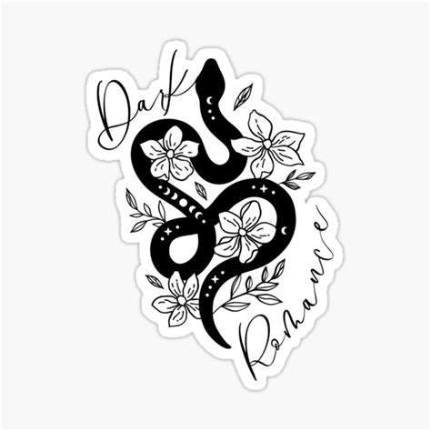 Dark Romance Reader Sticker For Sale By Bookbabe Liv Redbubble