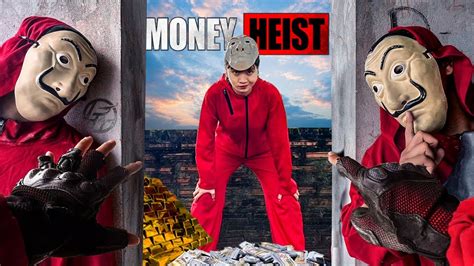 Parkour MONEY HEIST Vs CRAZY POLICE GIRL Can T ESCAPE No SURVIVE