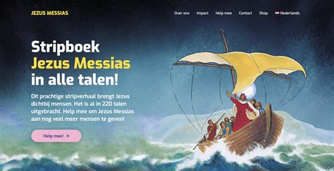 Stripboek Jezus Messias Stripboek Jezus Messias