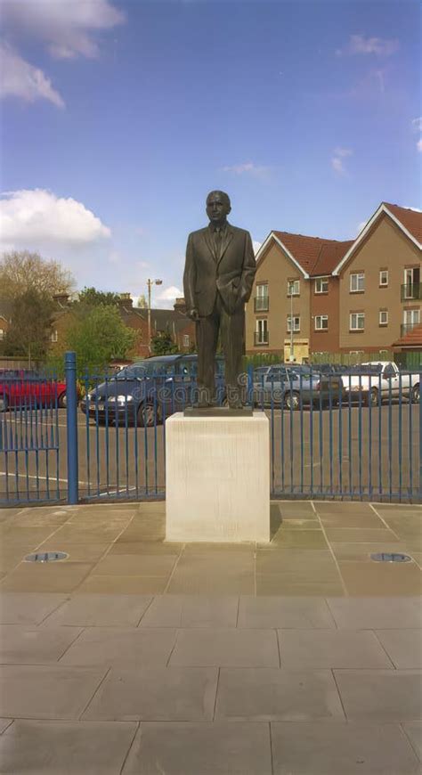 He Statue of Sir Alf Ramsey Outside the Portman Road Stadium Shortly after it Was Unveiled in ...