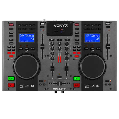 PD CDJ450 DJ Media Player With Dual CD Player Bluetooth