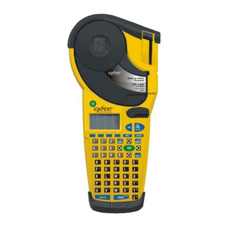 BRADY IDXPERT HANDHELD LABELER QUICK START MANUAL Pdf Download | ManualsLib