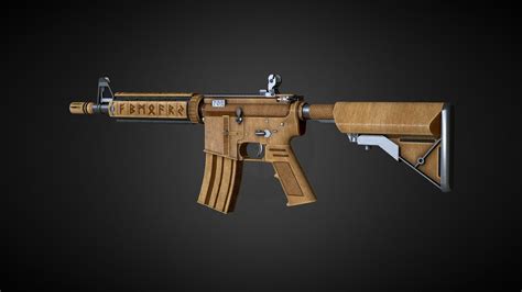 M4a4 3d Model By Anton Stepanov Antonstepanov 9ffccb9 Sketchfab