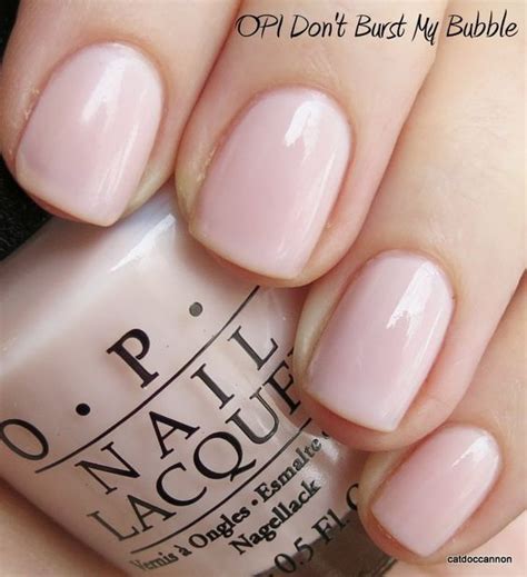 Opi Don T Burst My Bubble This Was My Wedding Gel Manicure And Still