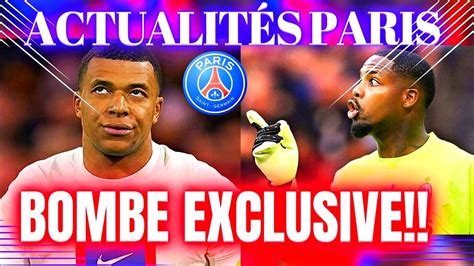 Dernieres Minutes A Vient D Arriver Actualit S Actualit Du Psg