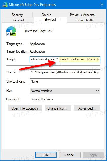 Enable Tab Search Feature In Microsoft Edge