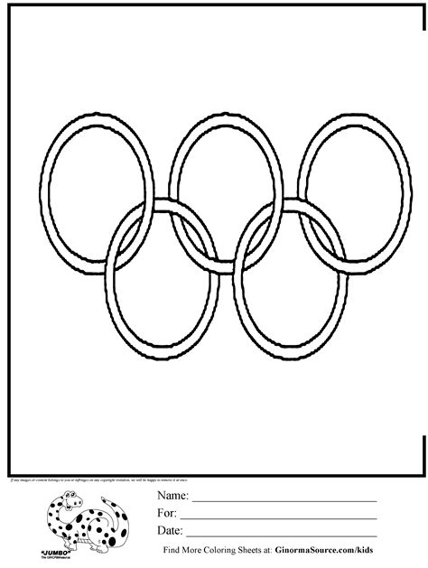 Olympic Medal Coloring Page Printable Sketch Coloring Page