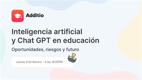 Inteligencia Artificial Y Chat Gpt En Educaci N Youtube