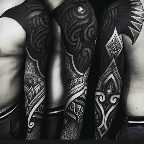 Blackwork Arm Tattoo Best Tattoo Ideas Gallery