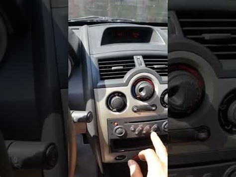 Come Inserire Il Codice Di Sblocco Dell Autoradio Nella Renault Megane