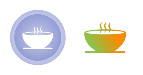 Hot Soup Vector Icon Vector Art At Vecteezy
